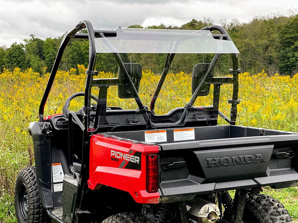 Spike Honda Pioneer 520 Rear Windshield - Image 2