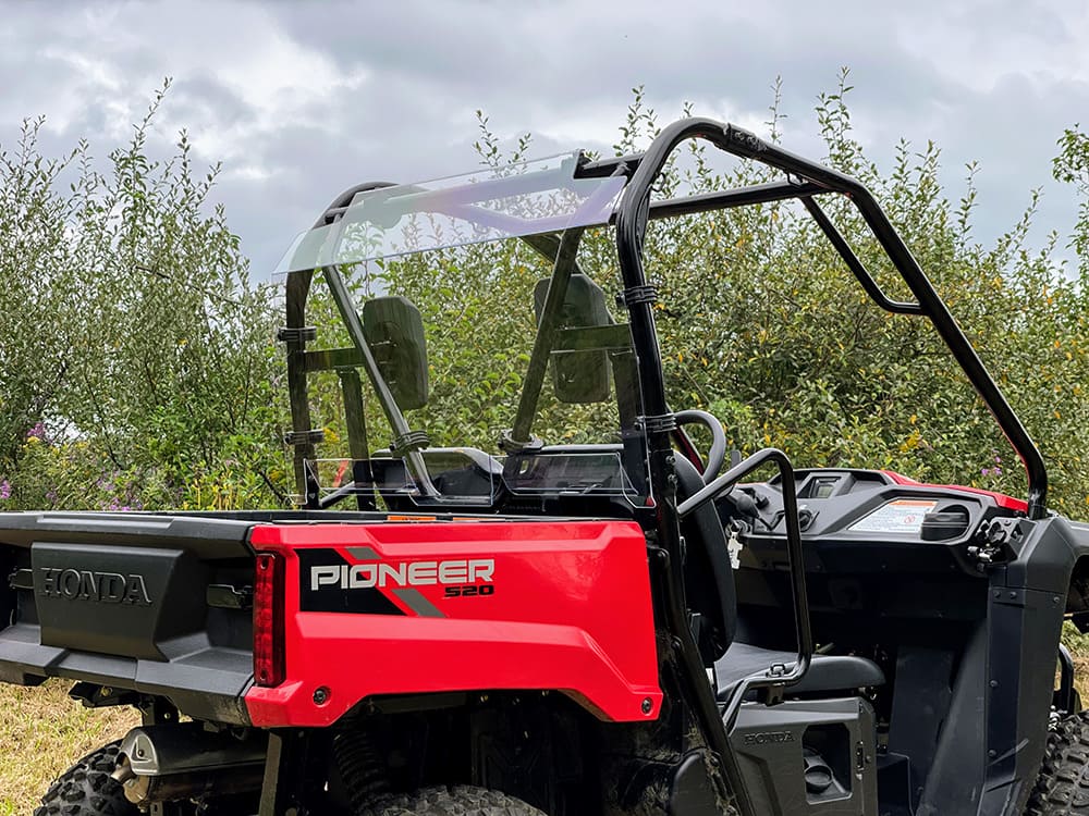 Spike Honda Pioneer 520 Rear Windshield - Image 3