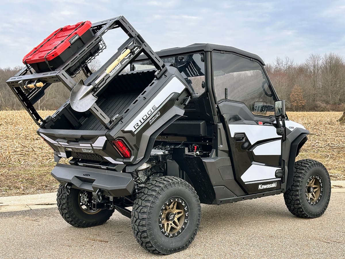 Spike Kawasaki Ridge Utility Bed Rack - Image 3