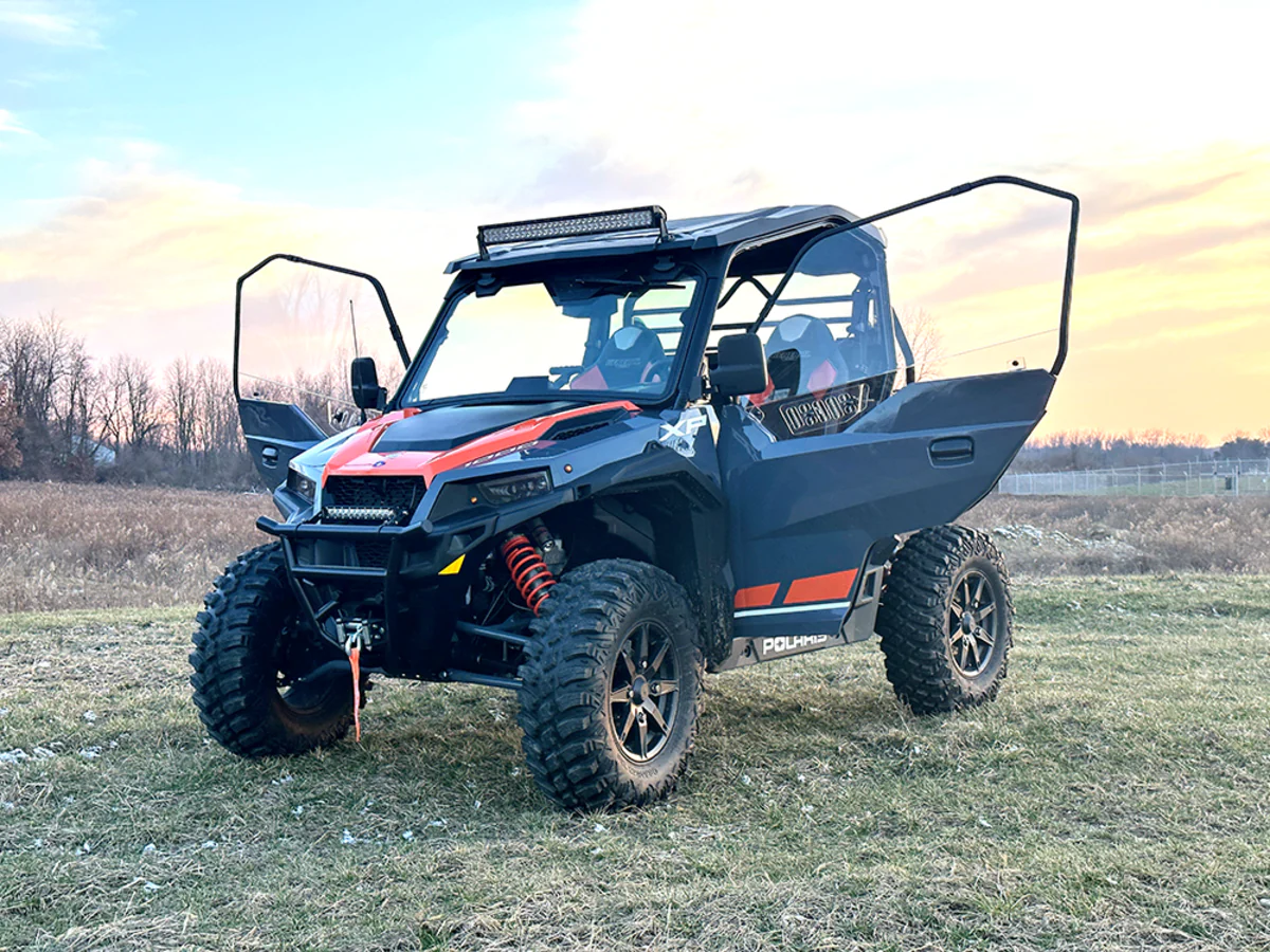 Spike Polaris General - Hard Coated Polycarbonate Upper Doors Kit - Image 6