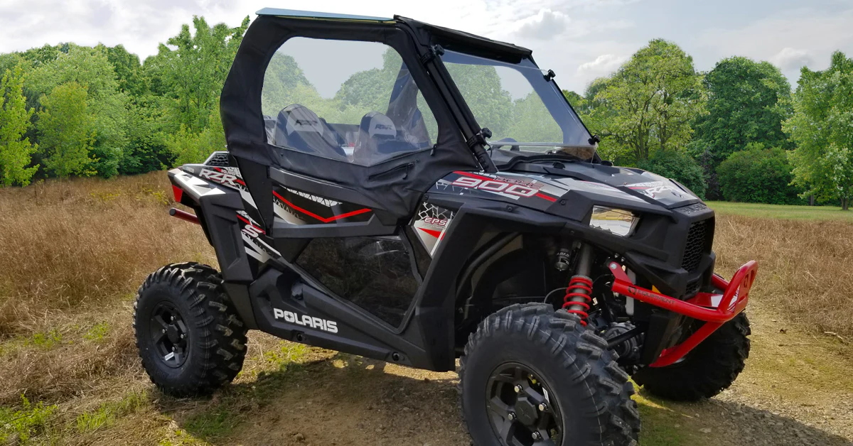 Spike Polaris RZR 900/1000 Framed Upper Door Kit - Image 3