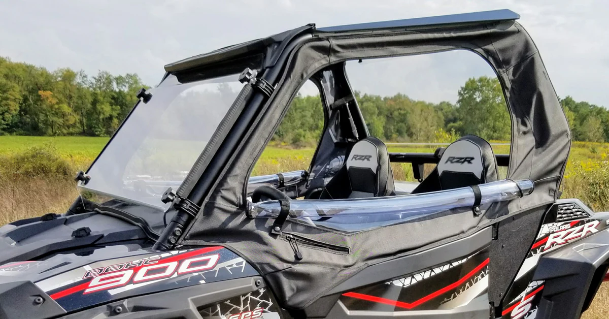 Spike Polaris RZR 900/1000 Framed Upper Door Kit - Image 4
