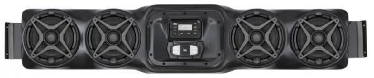 SSV Works '10-'19 Can-Am Commander Big Red Bluetooth 4-Speaker Overhead Weather Proof Sound Bar
