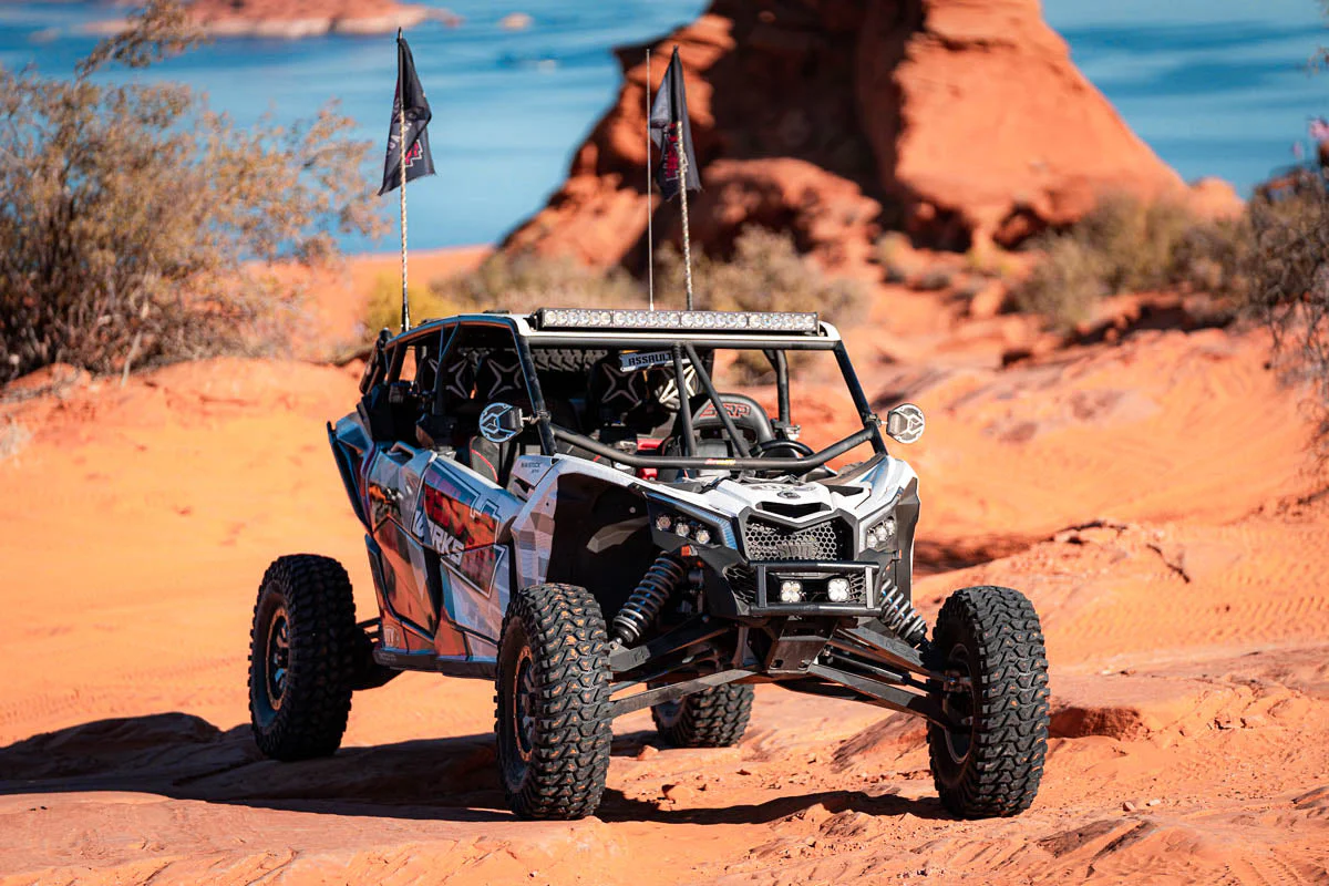 SSV Works '17-'25 Can-Am Maverick X3 Start/Stop Button Relocation Mounting Kit - Image 4