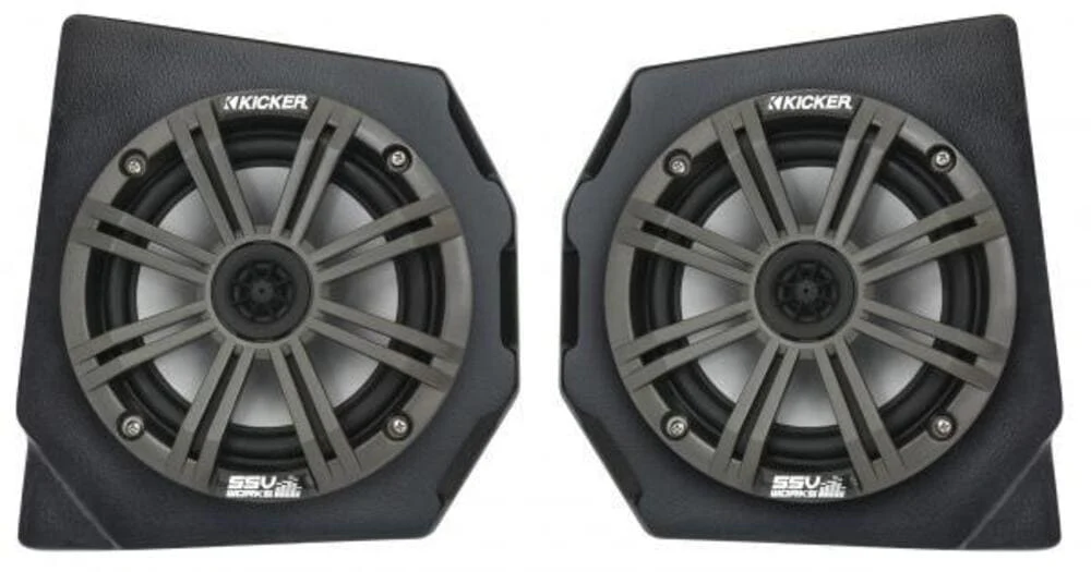 SSV Works '18-'24 Can-Am Defender Front 6.5" Speaker Pods - Image 3