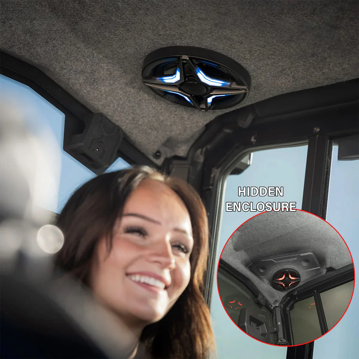 SSV Works '26+ Can-Am Defender HD11 5-Phase K-Spec 1.65 KW 7-Speaker Audio Kit - Image 3