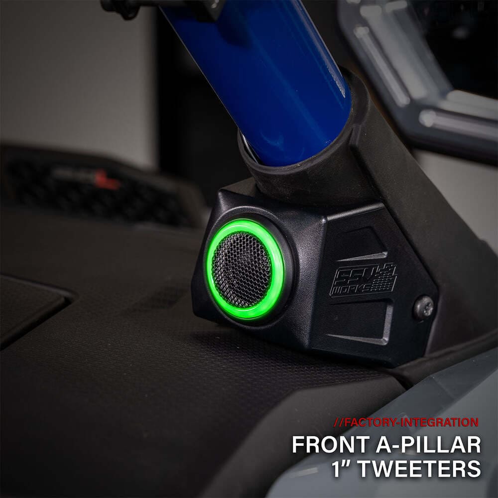 SSV Works '26 Polaris RZR Pro R 4 Ultimate 11-Speaker Factory Audio Upgrade Ultimate Plug & Play Kit - Image 2