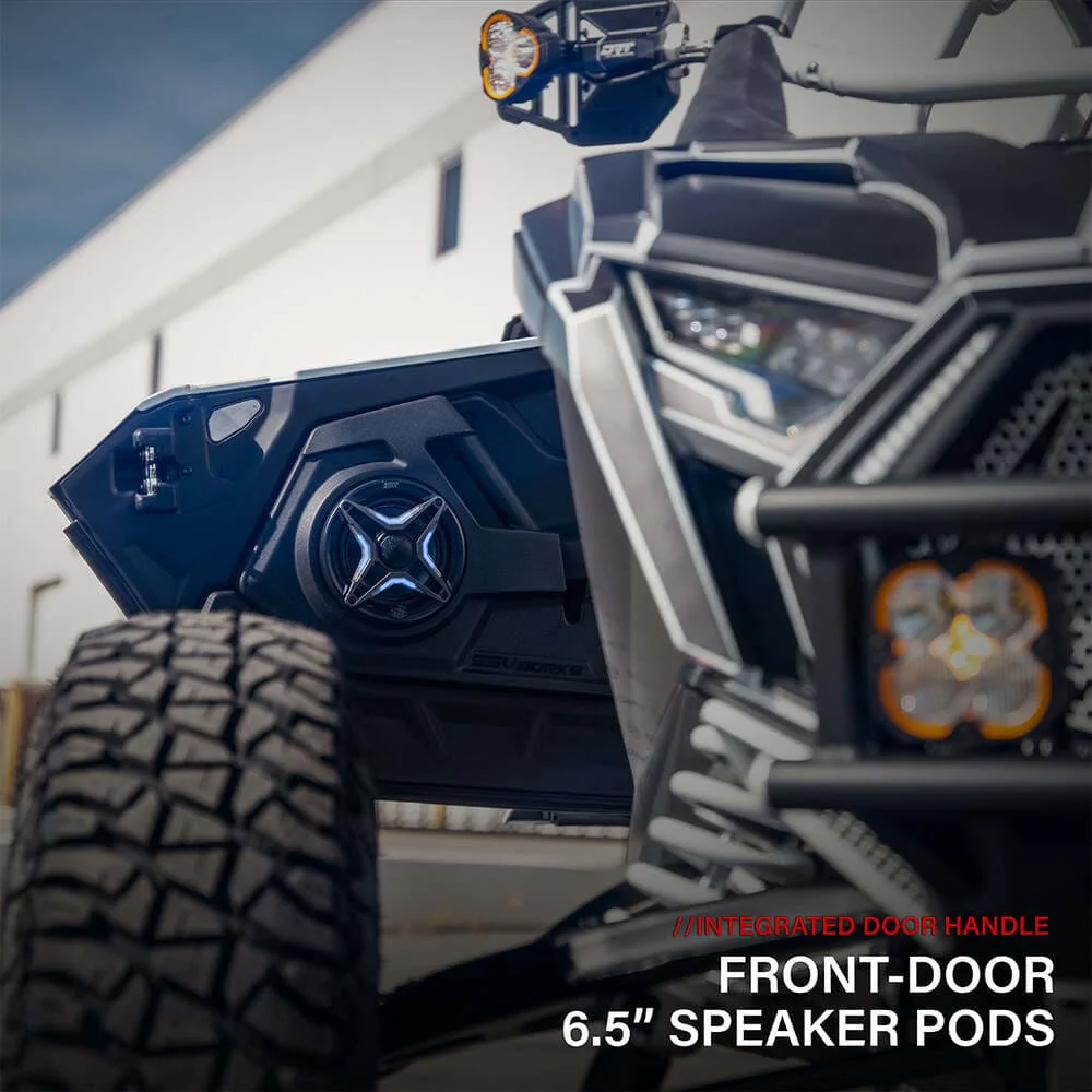 SSV Works '26 Polaris RZR Pro R 4 Ultimate 11-Speaker Factory Audio Upgrade Ultimate Plug & Play Kit - Image 3