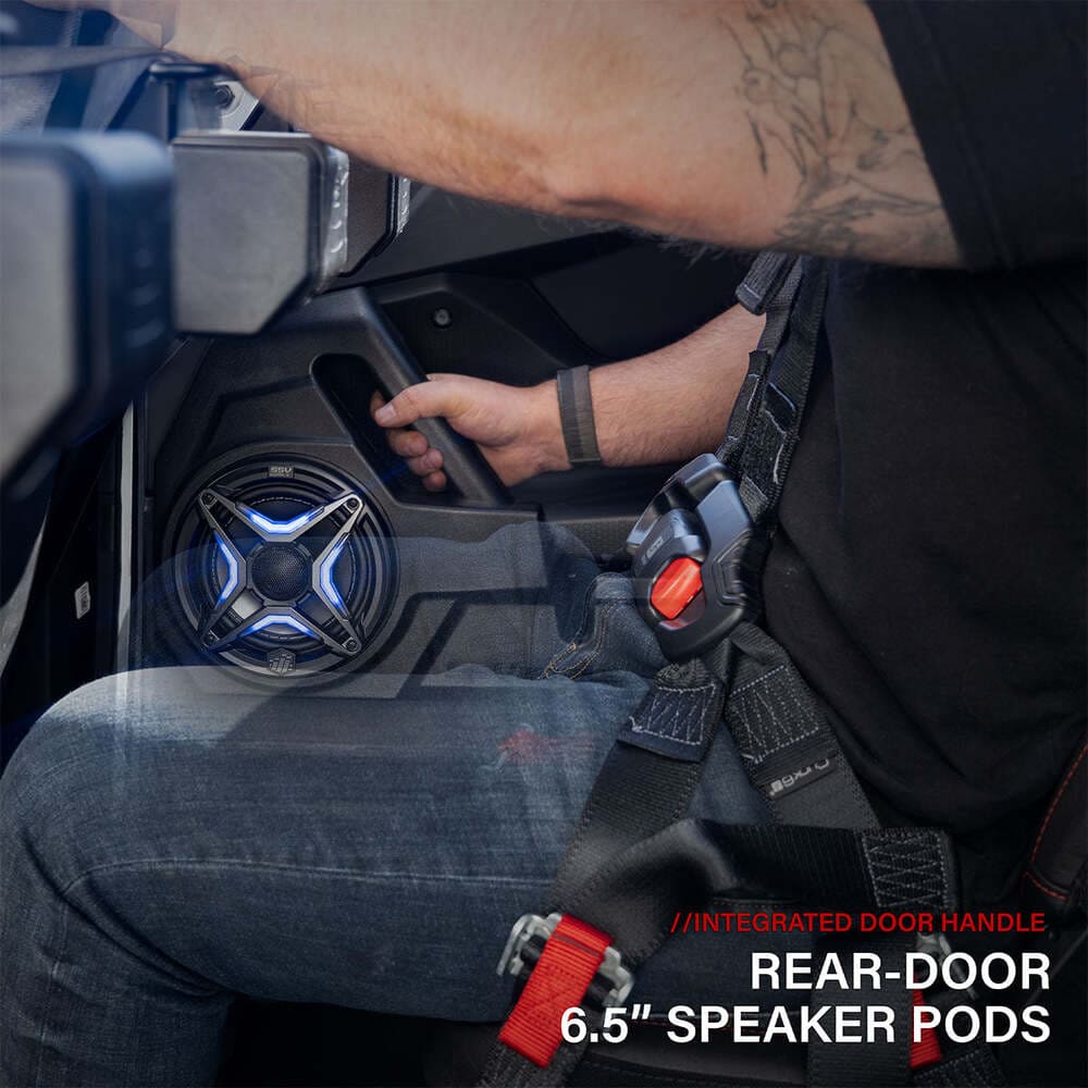 SSV Works '26 Polaris RZR Pro R 4 Ultimate 11-Speaker Factory Audio Upgrade Ultimate Plug & Play Kit - Image 5