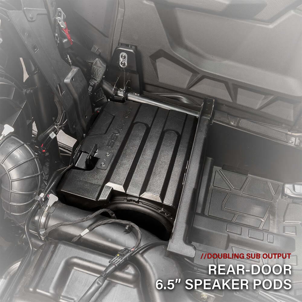 SSV Works '26 Polaris RZR Pro R 4 Ultimate 11-Speaker Factory Audio Upgrade Ultimate Plug & Play Kit - Image 6