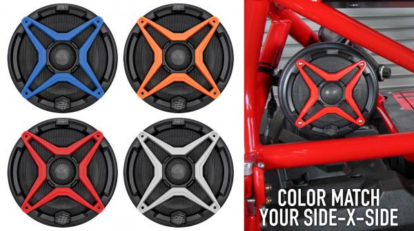 SSV Works 6.5" Speaker Interchangeable Color Grilles - 2 Pairs - Image 2