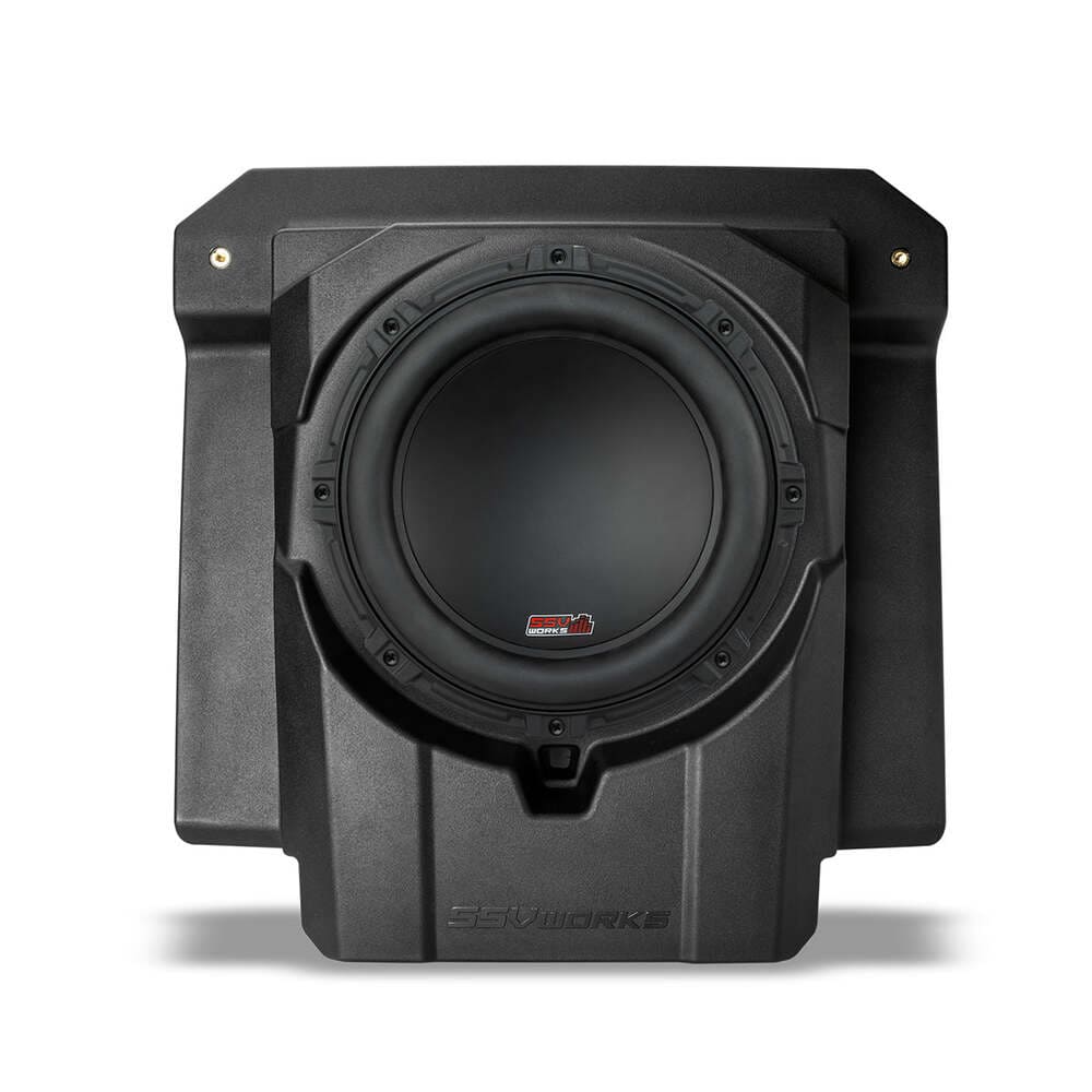 SSV Works Can-Am Maverick R Front Under Seat 850watt 10" Subwoofer for Factory JL System - Image 3