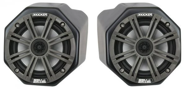 SSV Works Kicker 5-Speaker Plug-&-Play System for Ride Command - 2016-2020 Polaris General - Image 2