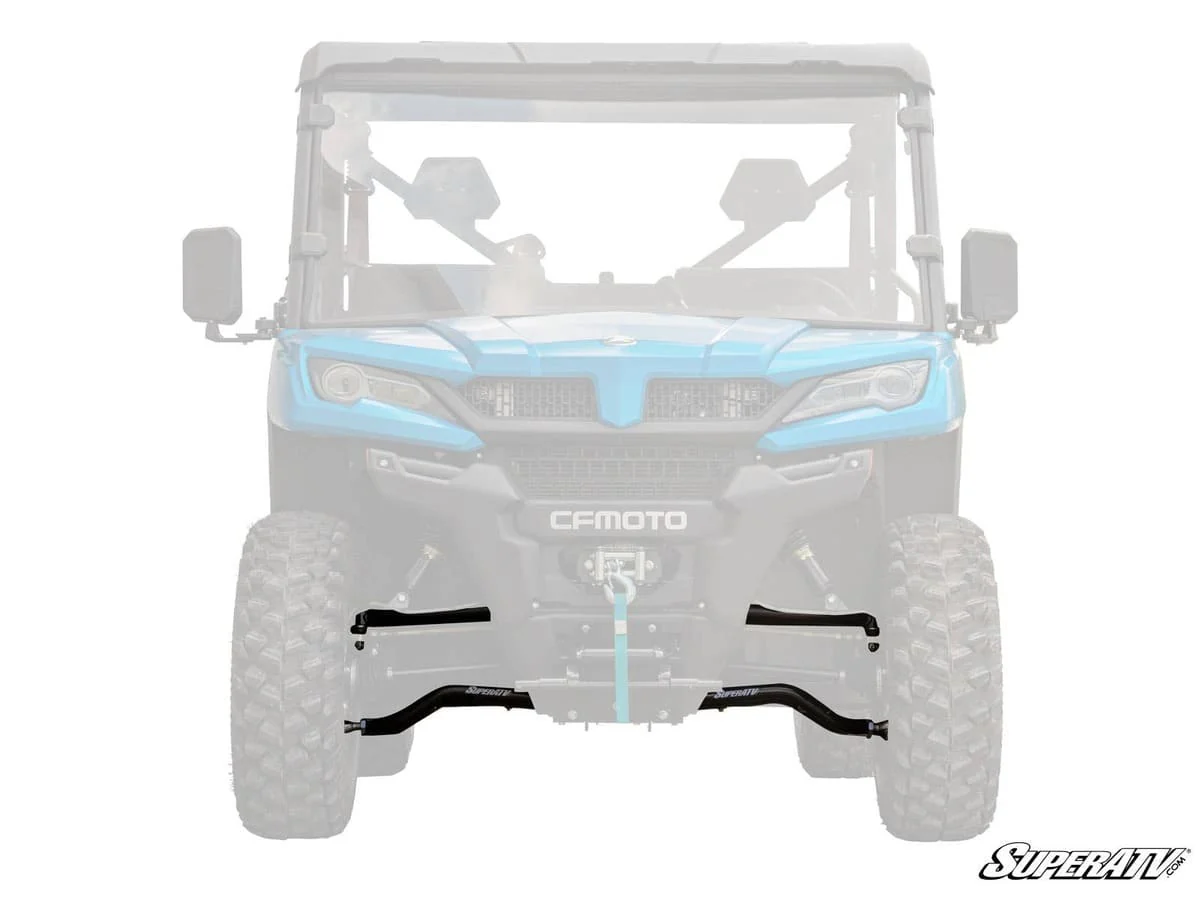SuperATV CFMoto UForce 1000 High Clearance 1.5” Offset Forward A-Arms - Image 2