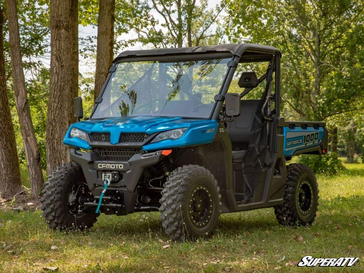 SuperATV CFMoto UForce 1000 High Clearance 1.5” Offset Forward A-Arms - Image 5