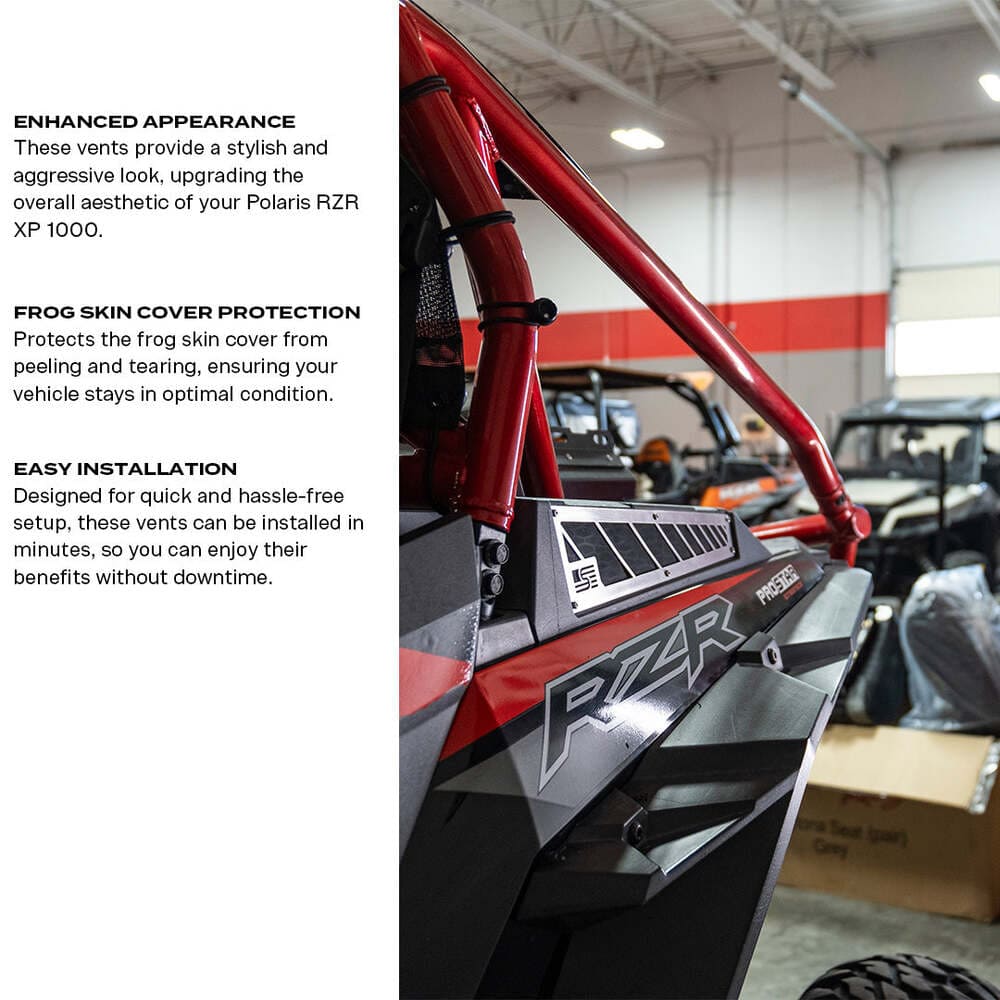 Super Comp '13-'23 Polaris RZR XP 1000 Clutch & Intake Vents - Image 2