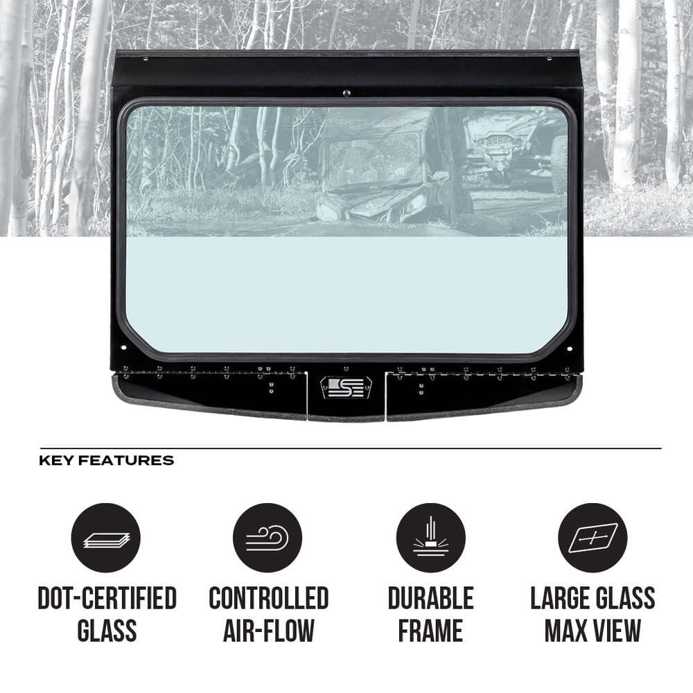 Super Comp Can-Am Maverick Trail Front Windshield - Image 6