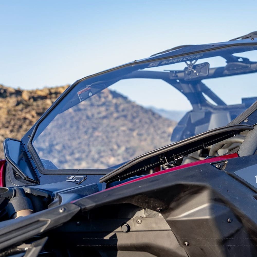 Super Comp Can-Am Maverick X3 Glass Front Windshield - Image 7