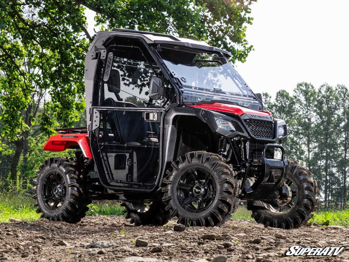 SuperATV '15+ Honda Pioneer 500 Convertible Cab Enclosure Doors - Image 2