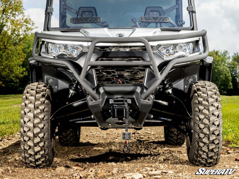 SuperATV '16-'21 Can-Am Defender HD8 Front 2" Receiver Hitch - Image 3