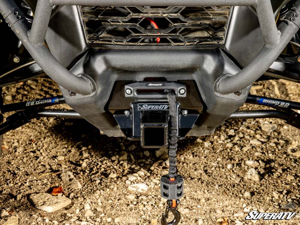 SuperATV '16-'21 Can-Am Defender HD8 Front 2" Receiver Hitch - Image 6