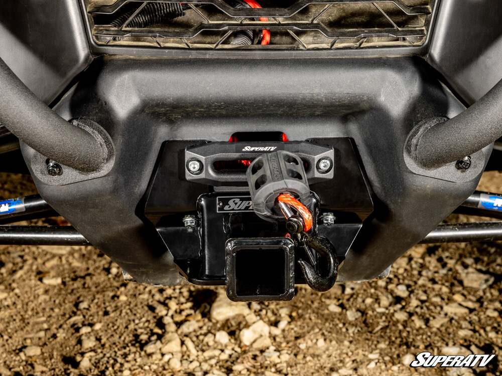 SuperATV '16-'21 Can-Am Defender HD8 Front 2" Receiver Hitch - Image 7