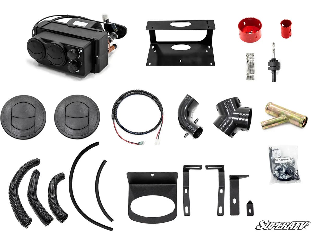 SuperATV '17 Polaris Ranger XP 1000 Standard Cab Front Heater - Image 5
