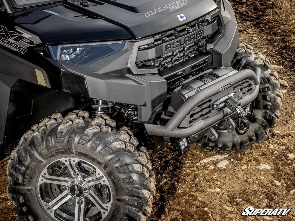 SuperATV '20+ Polaris Ranger 1000 Winch Ready Low Profile Front Bumper - Image 7