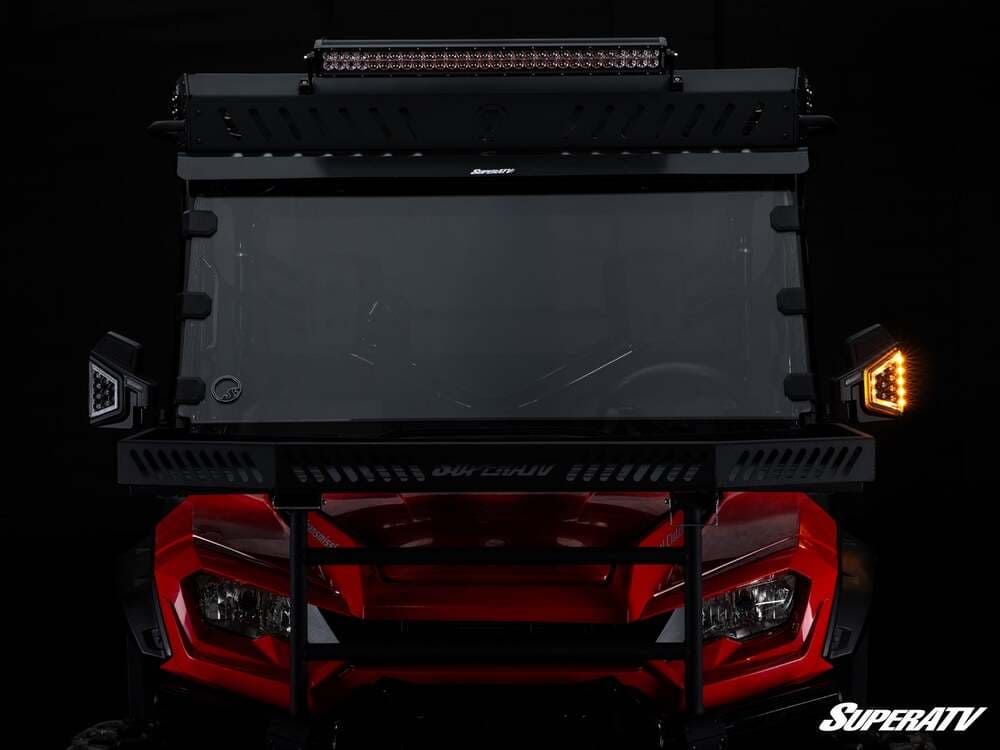 SuperATV '23+ Honda Pioneer 1000 Honda Dual Section LED Side View Mirrors - Image 2