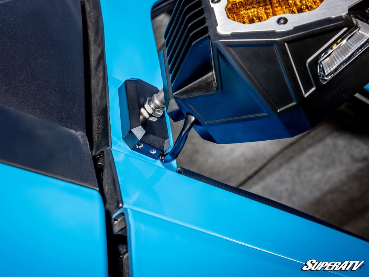 SuperATV '24+ Polaris Xpedition XP Side View Mirror Mount - Image 10