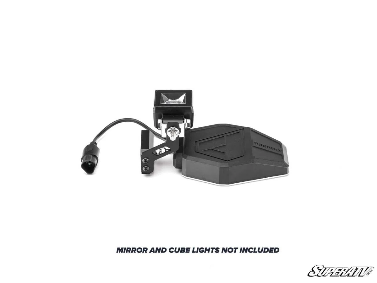 SuperATV '24+ Polaris Xpedition XP Side View Mirror Mount - Image 2