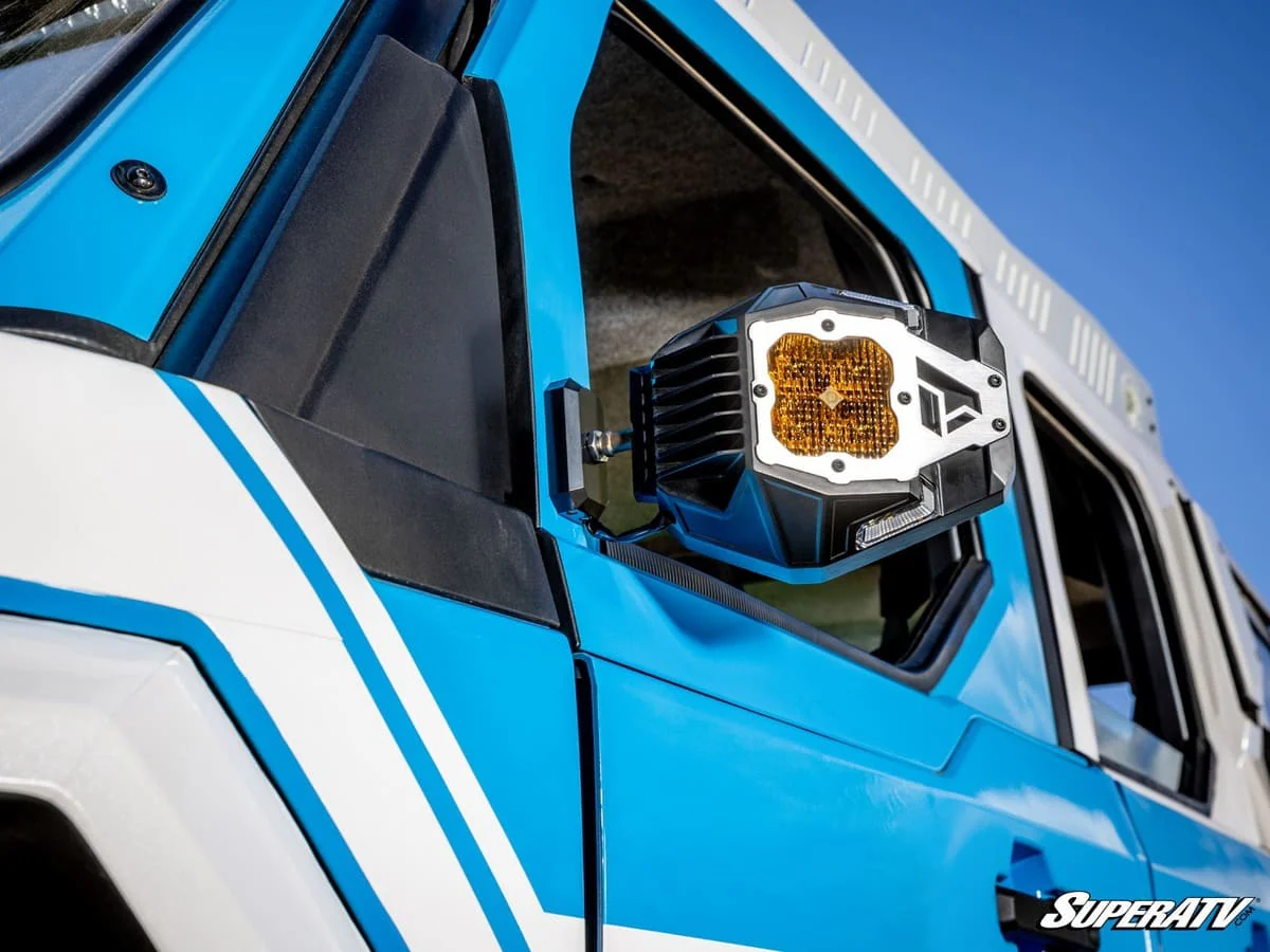 SuperATV '24+ Polaris Xpedition XP Side View Mirror Mount - Image 8