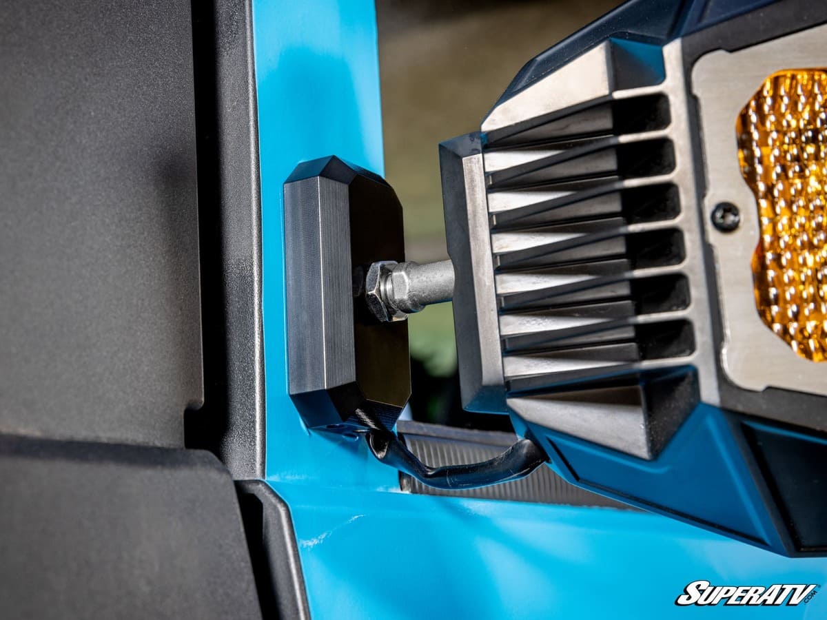SuperATV '24+ Polaris Xpedition XP Side View Mirror Mount - Image 9