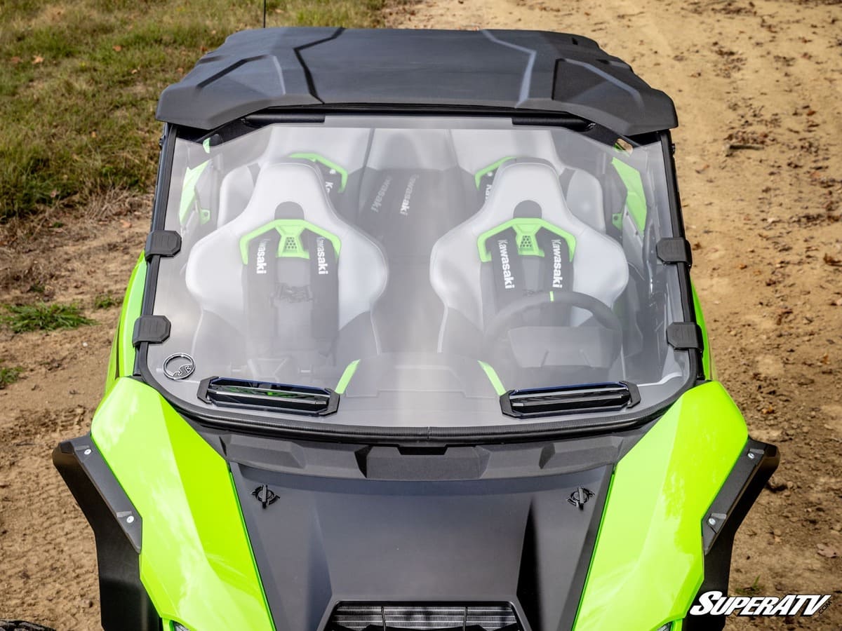 SuperATV '26+ Kawasaki Teryx H2 Vented Windshield - Image 7