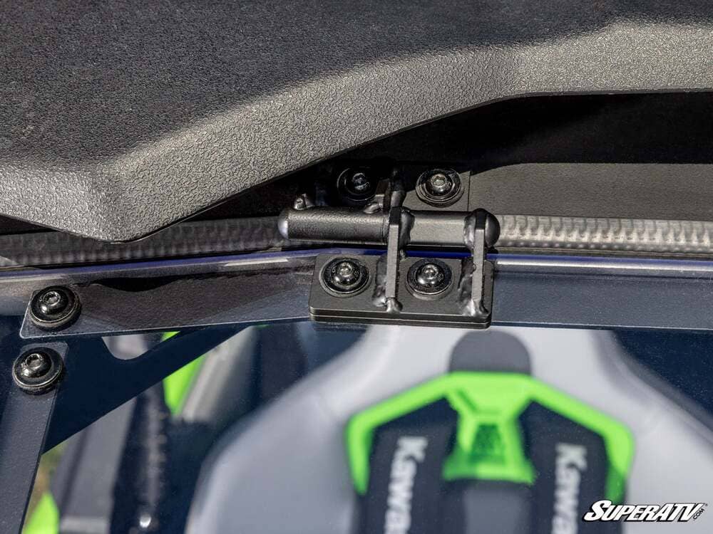 SuperATV '26+ Kawasaki Teryx4 H2 Scratch-Resistant Flip Windshield - Image 7