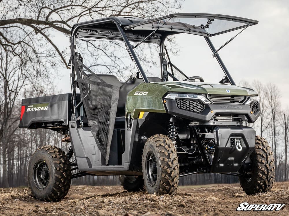 SuperATV '26+ Polaris Ranger 500 Scratch-Resistant Flip Windshield - Image 4