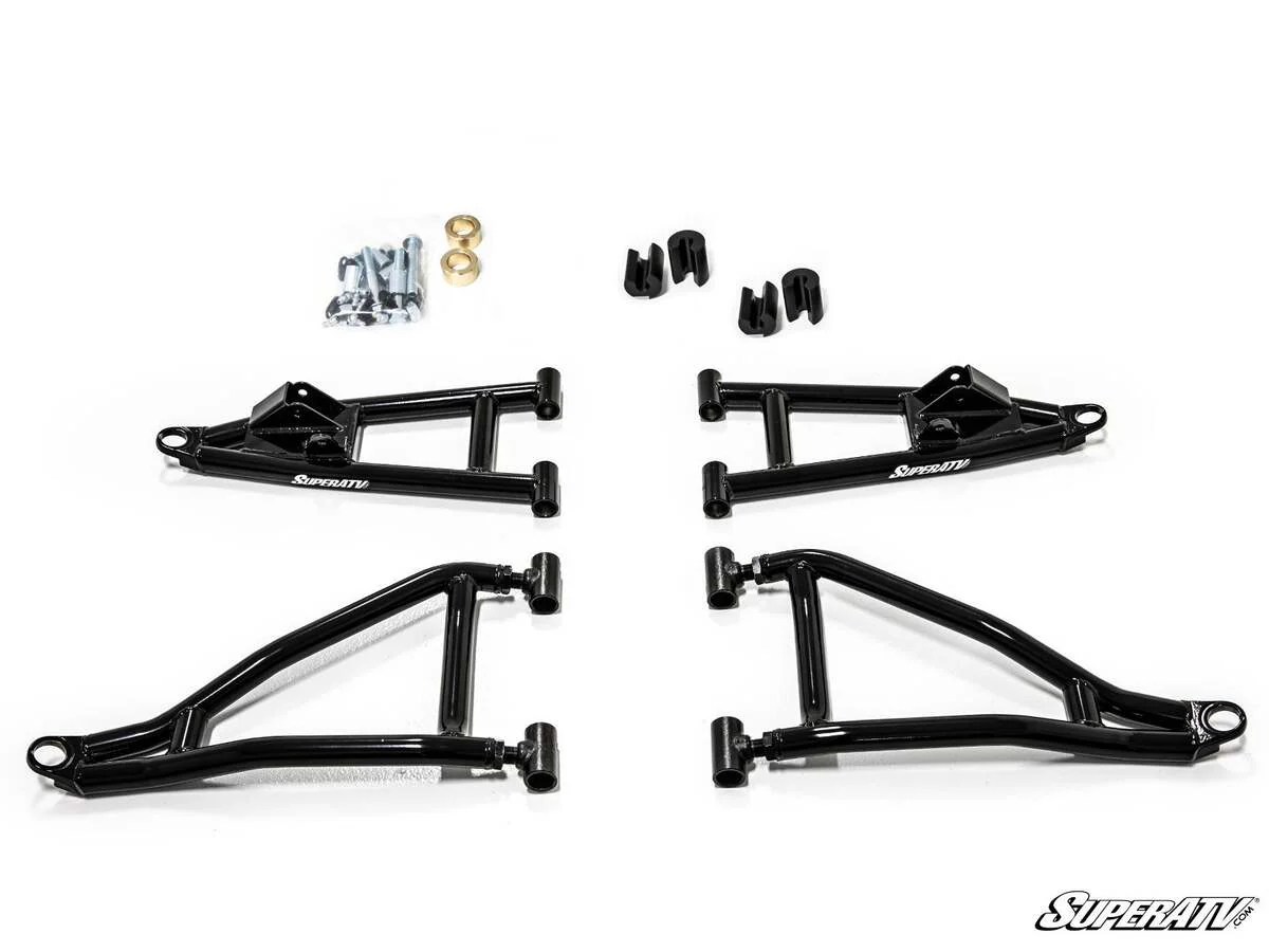 SuperATV Bobcat UV34 High-Clearance 2” Forward Offset A-Arms - Image 7