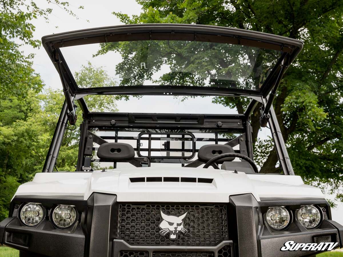 SuperATV Bobcat UV34 Maxdrive Power Flip Windshield - Image 2
