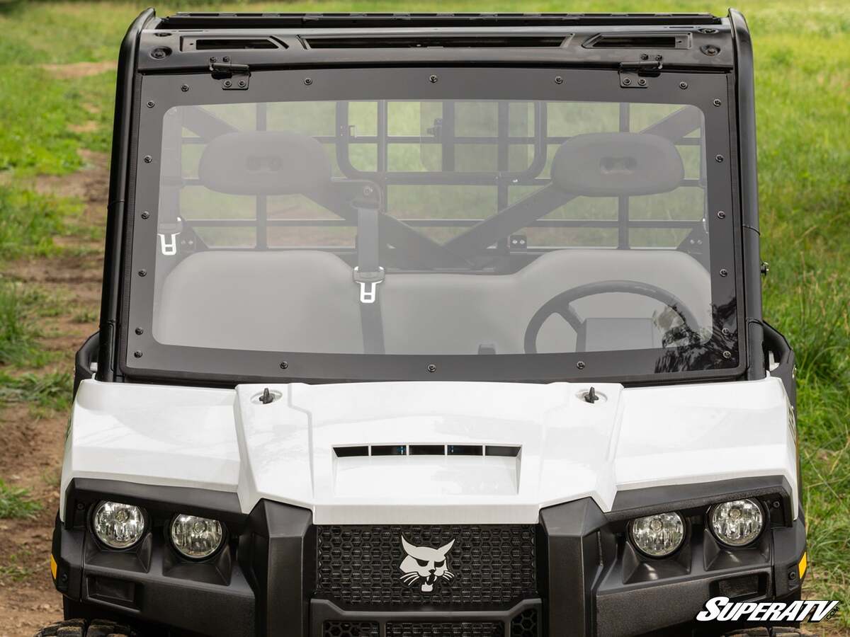SuperATV Bobcat UV34 Maxdrive Power Flip Windshield - Image 3