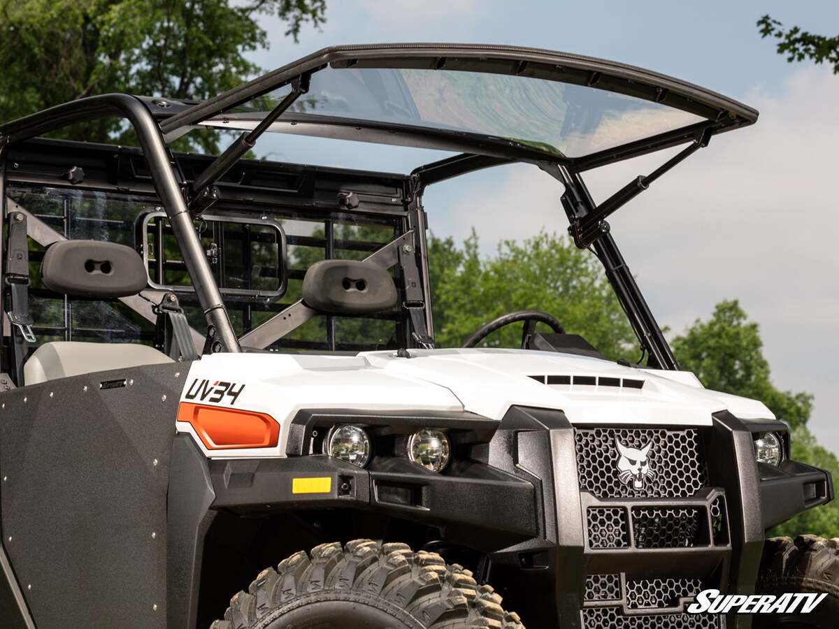 SuperATV Bobcat UV34 Maxdrive Power Flip Windshield - Image 8