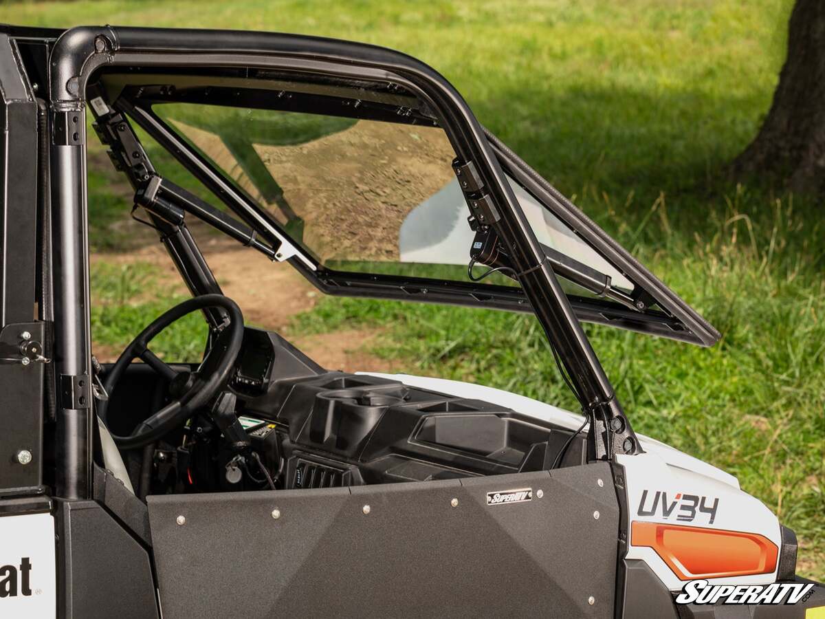 SuperATV Bobcat UV34 Maxdrive Power Flip Windshield - Image 9