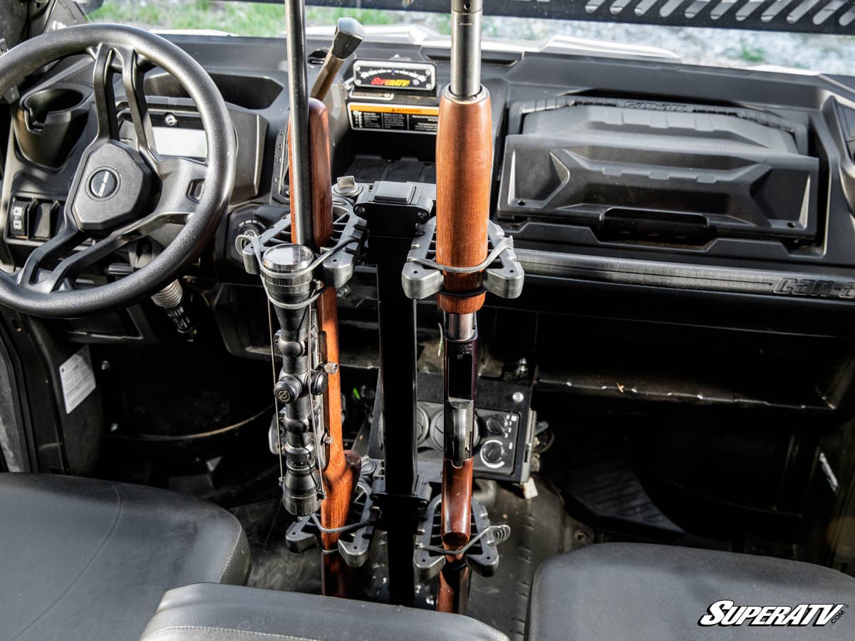 SuperATV Can-Am Defender Floor-Mounted Gun Holder - Image 5