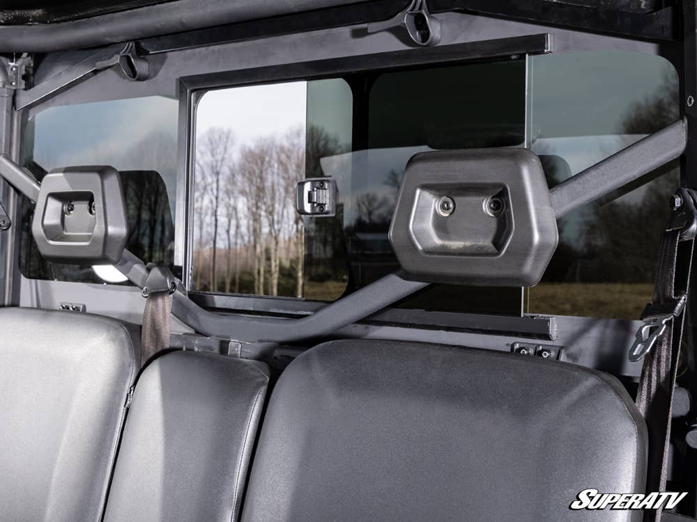 SuperATV Can-Am Defender Glass Sliding Rear Windshield - Image 3