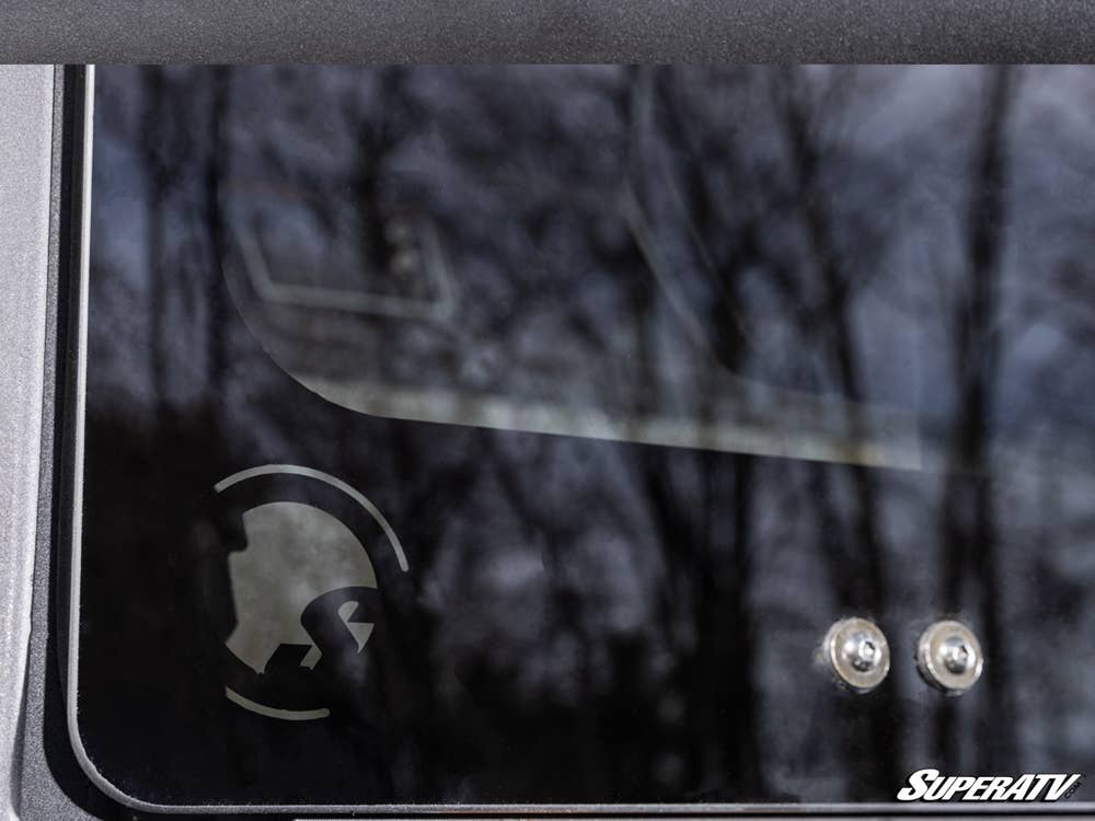 SuperATV Can-Am Defender Glass Sliding Rear Windshield - Image 6