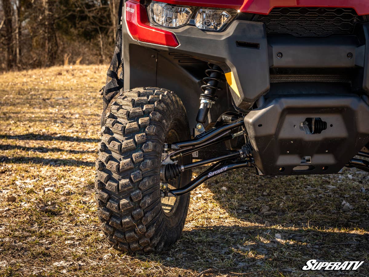 SuperATV Can-Am Defender HD9 High Clearance 2” Forward Offset A-Arms - Image 4