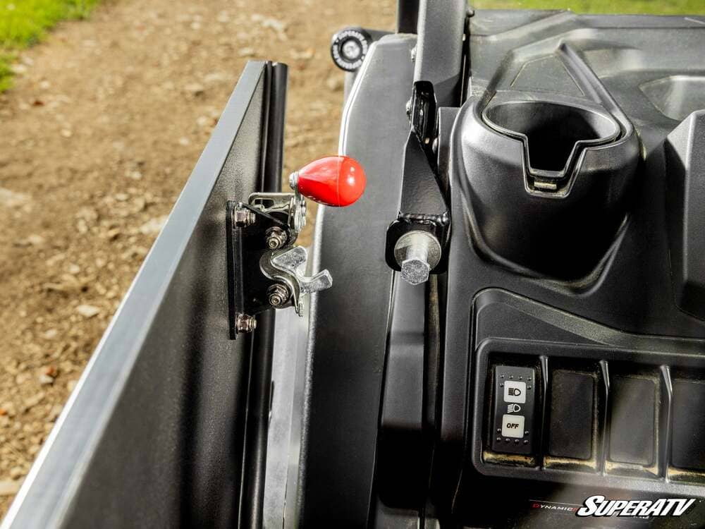 SuperATV Can-Am Defender HDPE Half Doors - Image 11