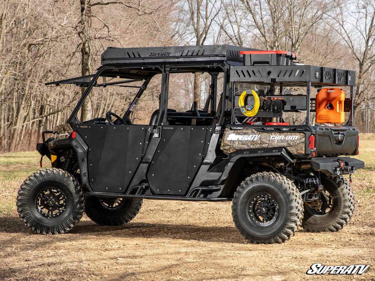SuperATV Can-Am Defender Max Outfitter Bed Rack - Image 2