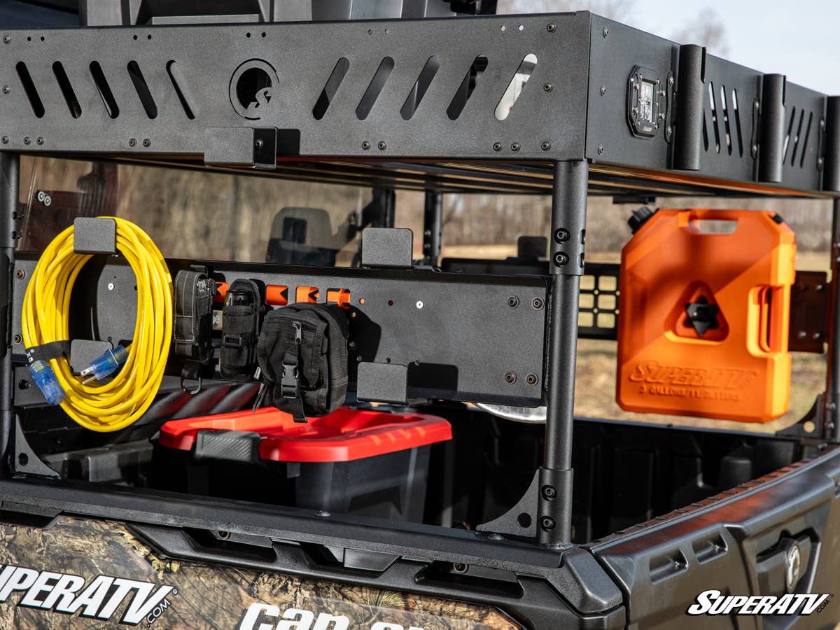 SuperATV Can-Am Defender Max Outfitter Bed Rack - Image 7