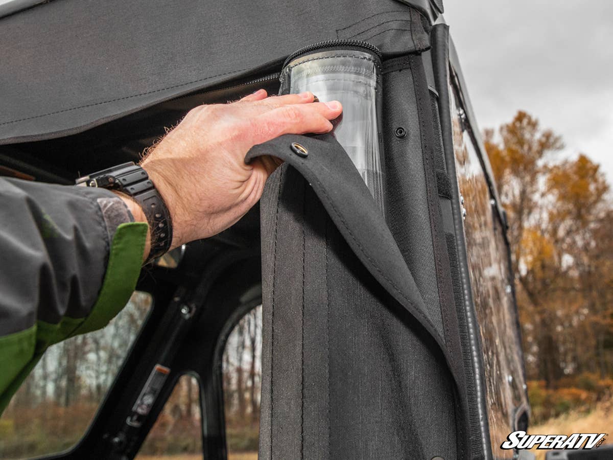 SuperATV Can-Am Defender Primal Soft Cab Enclosure Doors - Image 6