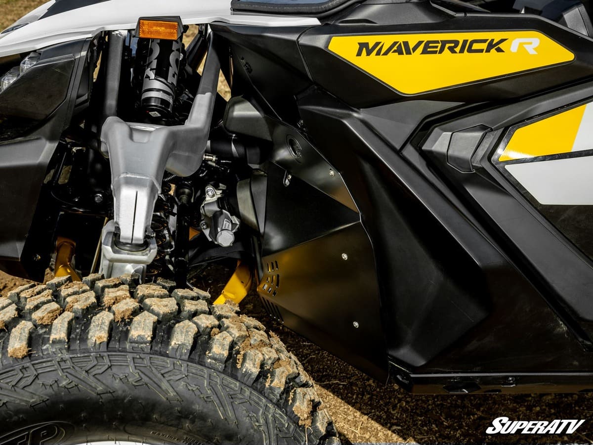 SuperATV Can-Am Maverick R Front Inner Fender Guards - Image 3